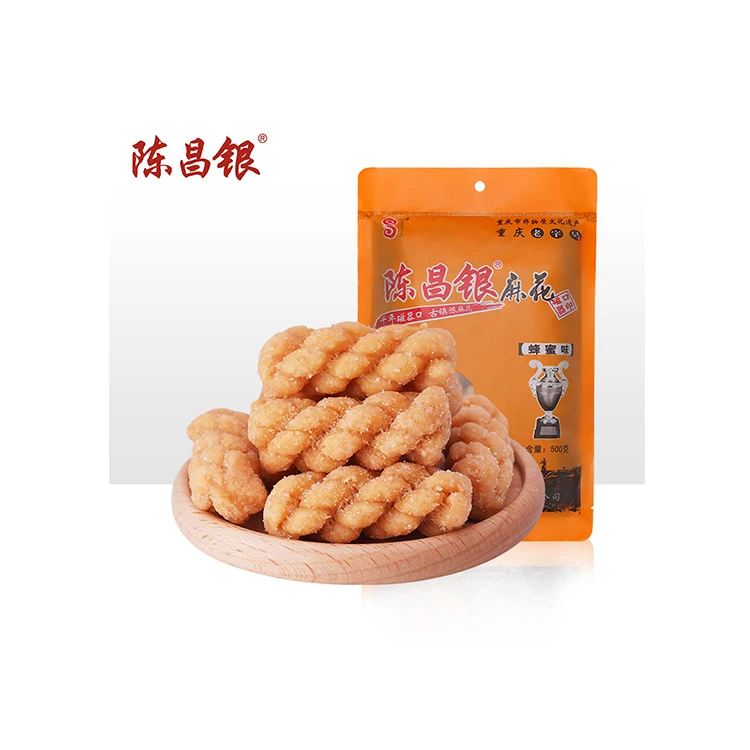 
Best Quality Casual snacks Handmade twist fried dough twist 