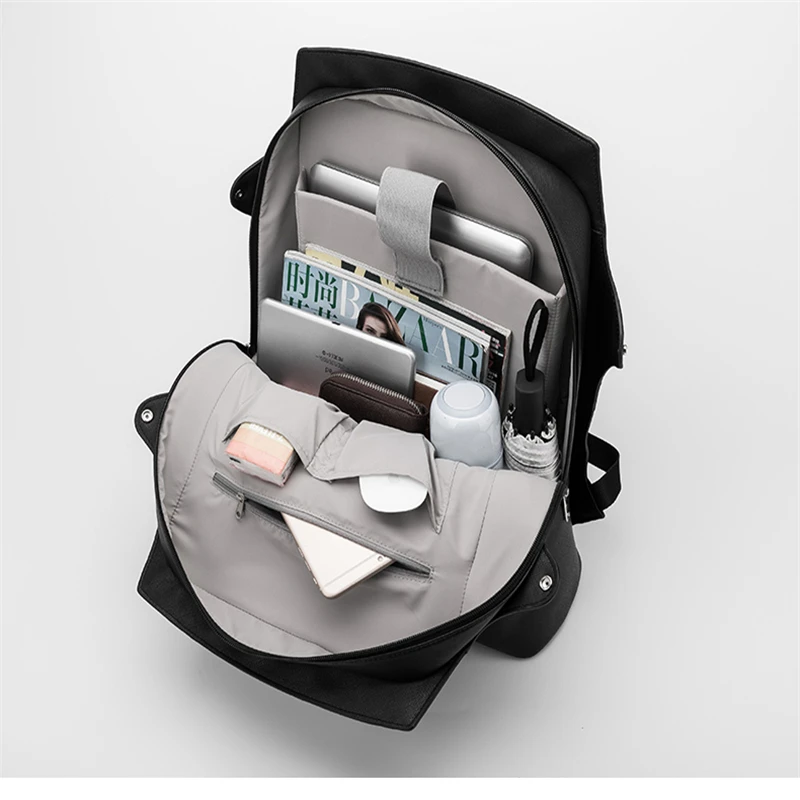 mochilas Litthing Laptop Backpack Mens Male Backpacks Business Notebook Mochila Waterproof Back Pack USB Charging Bags Travel Bagpack