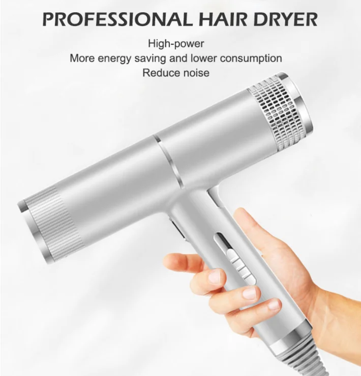 New concept 1500w hair dryer water moisturizing negative ion household hair dryer intelligent frequency conversion hair dryer
