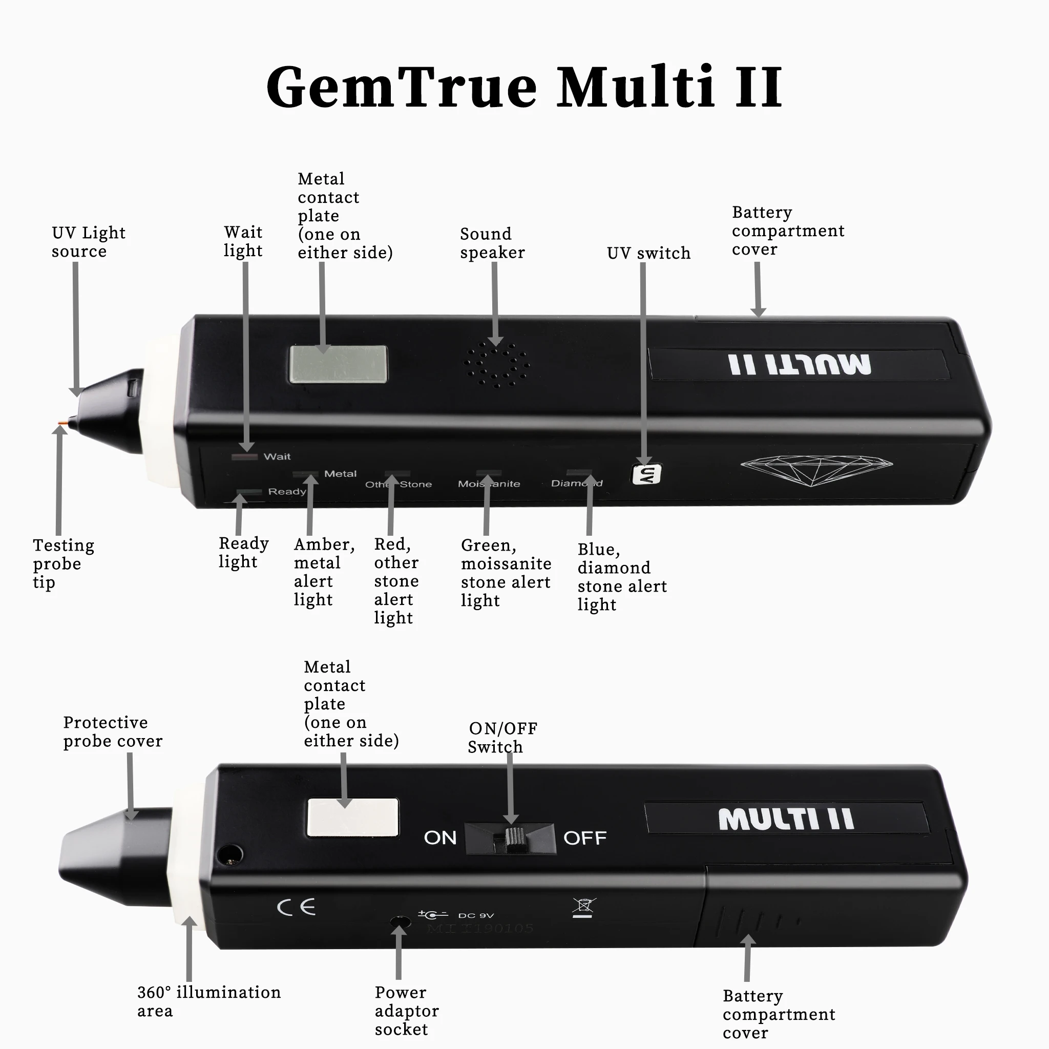 Professional Diamond Gemstone Checking Equipment Highly Accuracy
