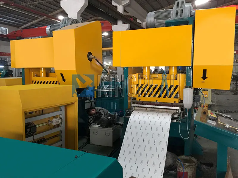 metal suspended ceiling system making machine production line