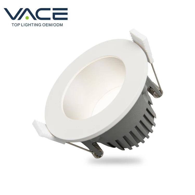 VACE New design deep anti glare aluminium commercial cob 7W 10W 15W 20W led down light