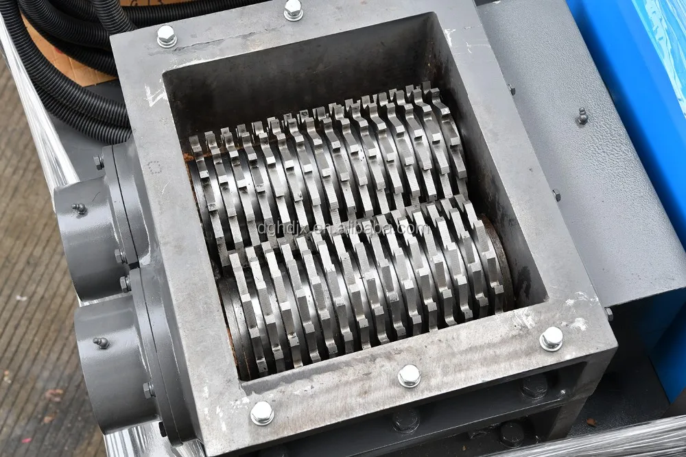 高品质批发定制便宜碎纸机轮胎固体塑料粉碎机废物家具粉碎机