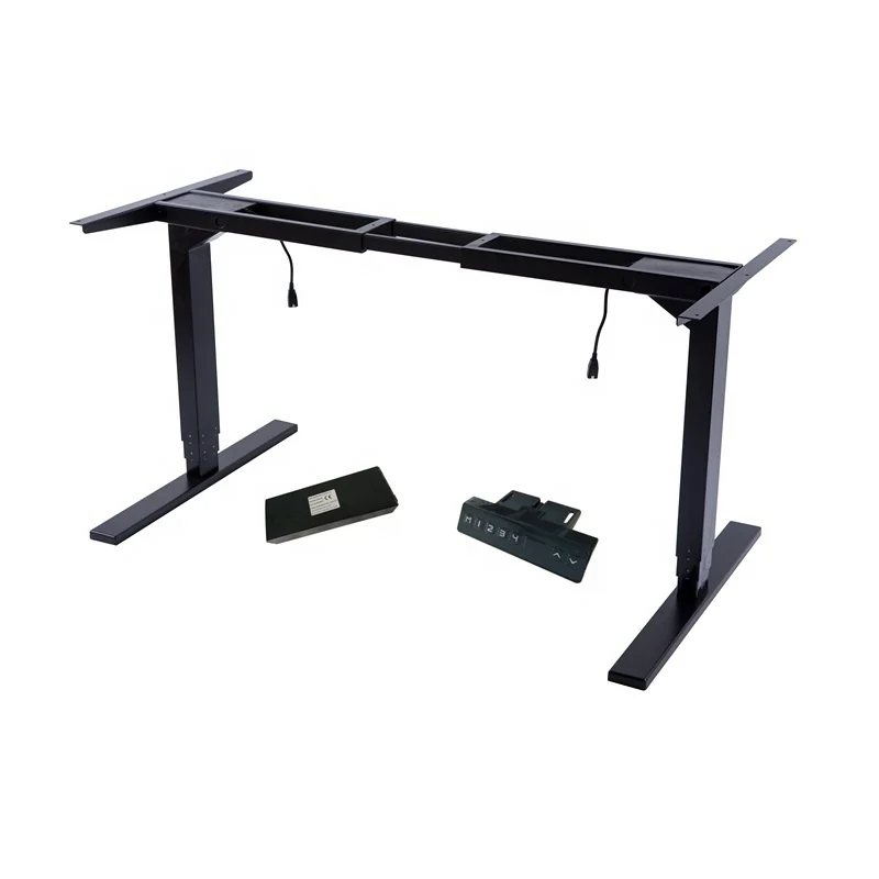 Motorized Lifting Table Frames Adjustable Table Legs With Linear