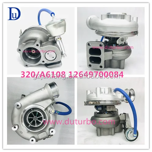 Factory Turbocharger S200G 12649700084 126498800084 320/A6108 Turbo for JCB earthMover P672 engine