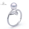 Fish Tail Sterling Silver Freshwater Pearl Ring Mounting