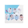Newest Collection Art Paper Poster K-POP GOT7 Around The Star Hanging Flag Hanging Picture Photo Wall Painting