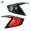 VLAND factory Car accessory for Car Tail lamp for CIVIC full LED Taillight 2016 2017 with DRL+Reverse light+Brake light
