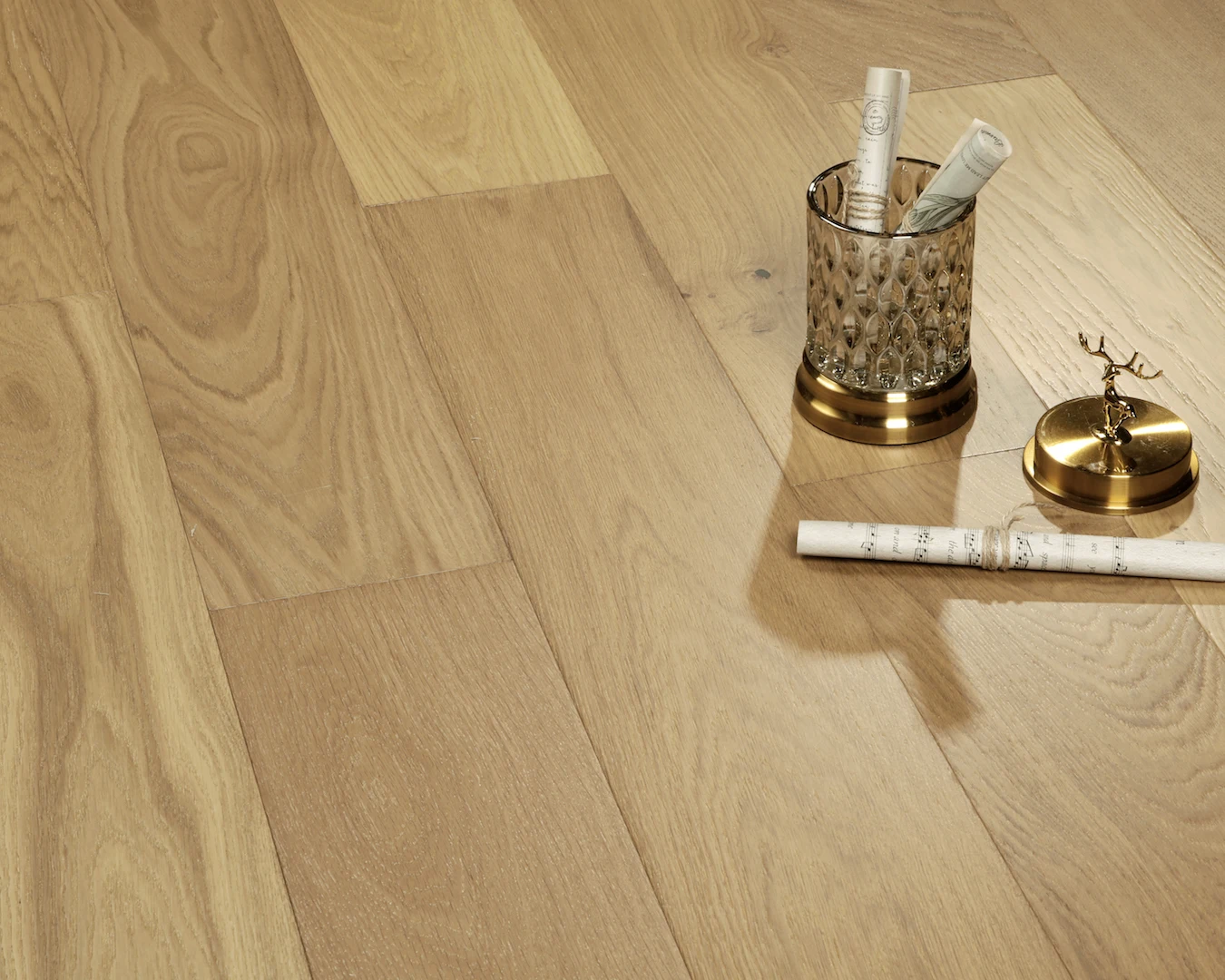 Kentier Multi Plywood Engineered Wood Flooring With Natural Oak Maple
