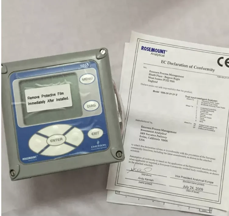 Emerson Rosemounte Intelligent Dual Input Analyzer 1056012038an
