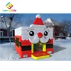 2019 hot selling kids inflatable santa bounce house for party promotion
