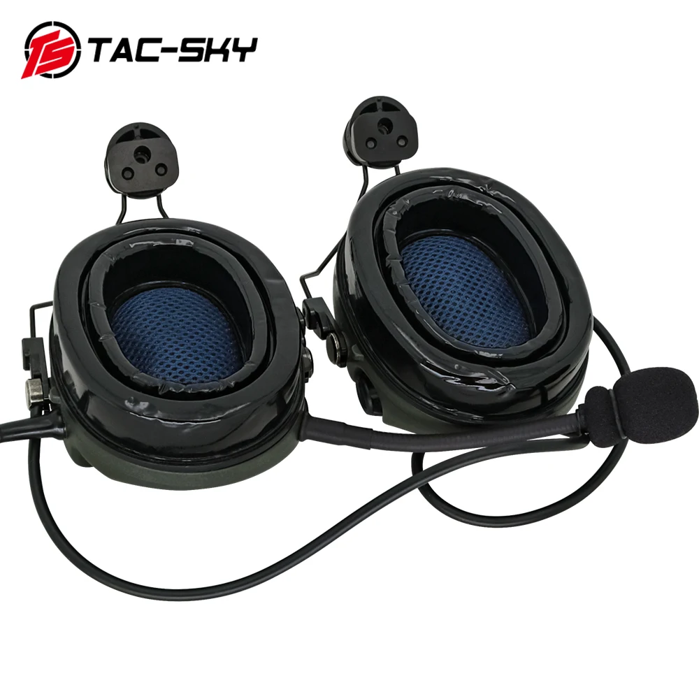 Ts Tacsky Tactical Helmet Arc Rail Mount Tci Liberator Ii Noise