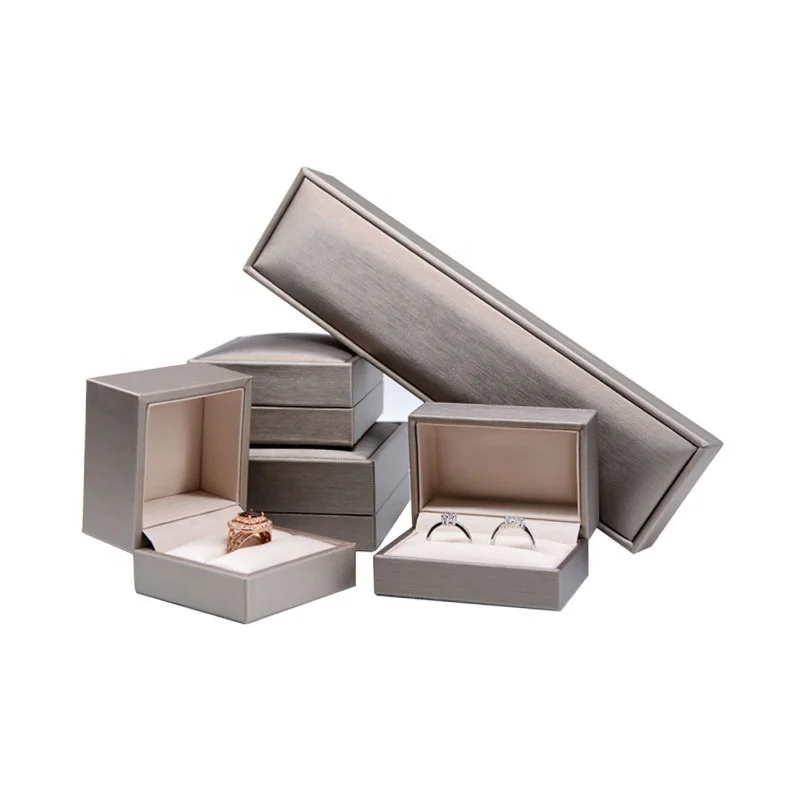 

FORTE custom hand made Luxury gold PU leather 'jewlery' bangle Box ring bracelet earring jewelry box