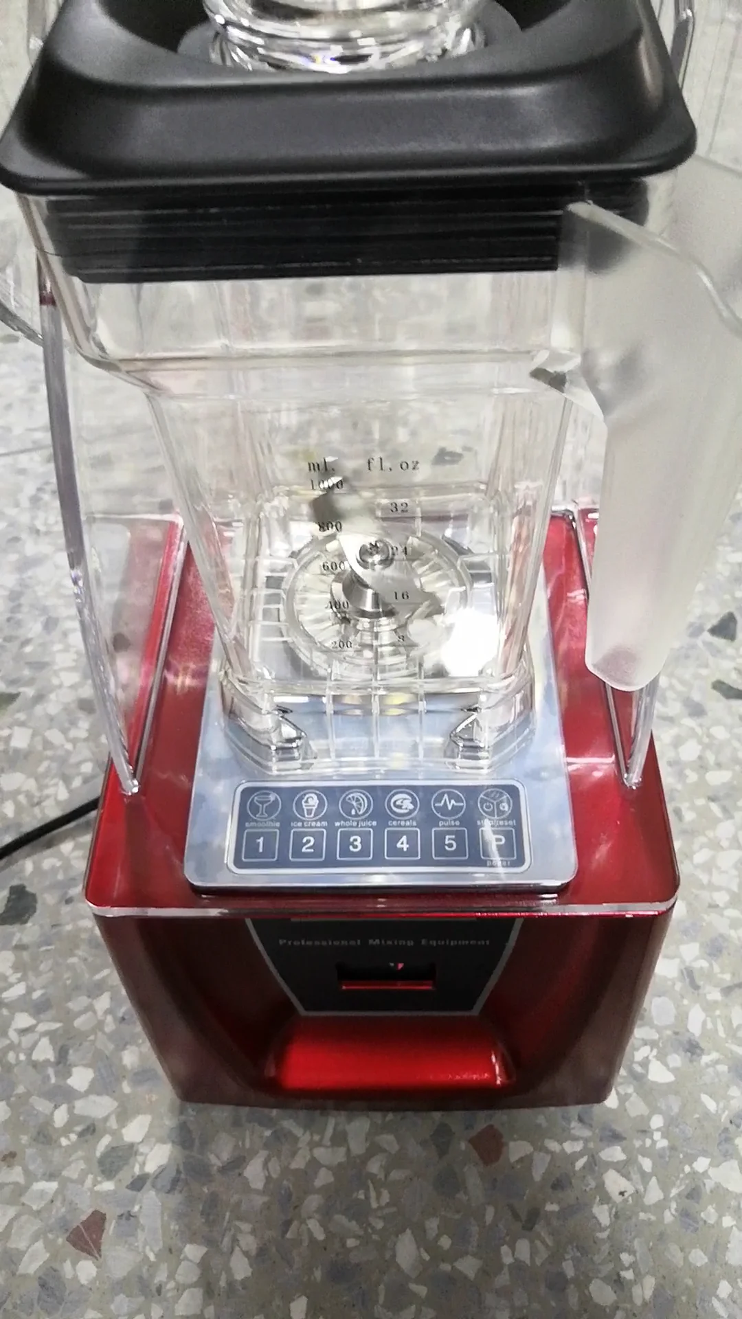 Commerical Electric Quiet Blender With Pc Sound Cover /sound Proof