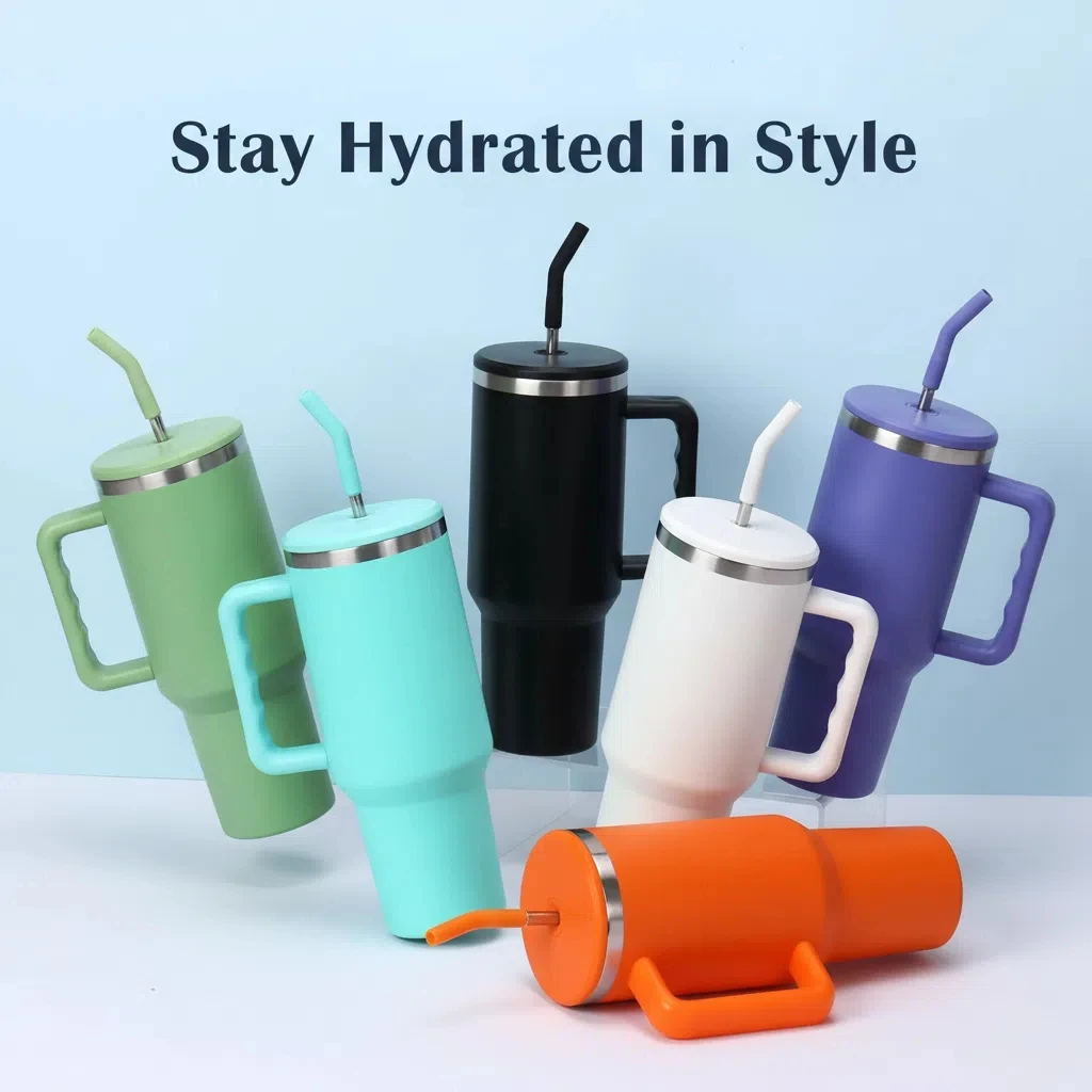 40oz Handle Tumbler