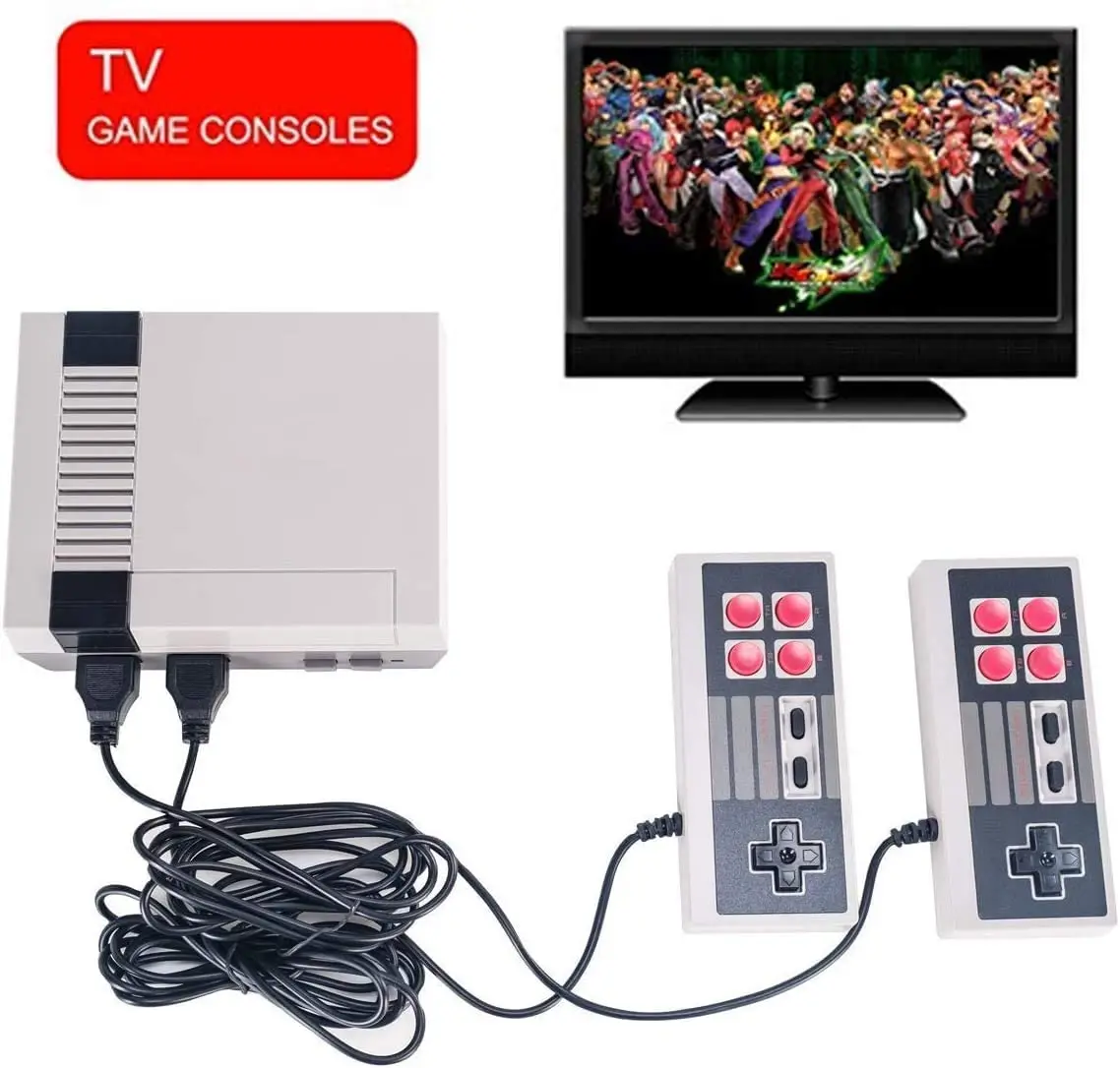 620 Retro Classic Video Game Console With Builtin 620 Games And 2 Classic Controllers Av Output