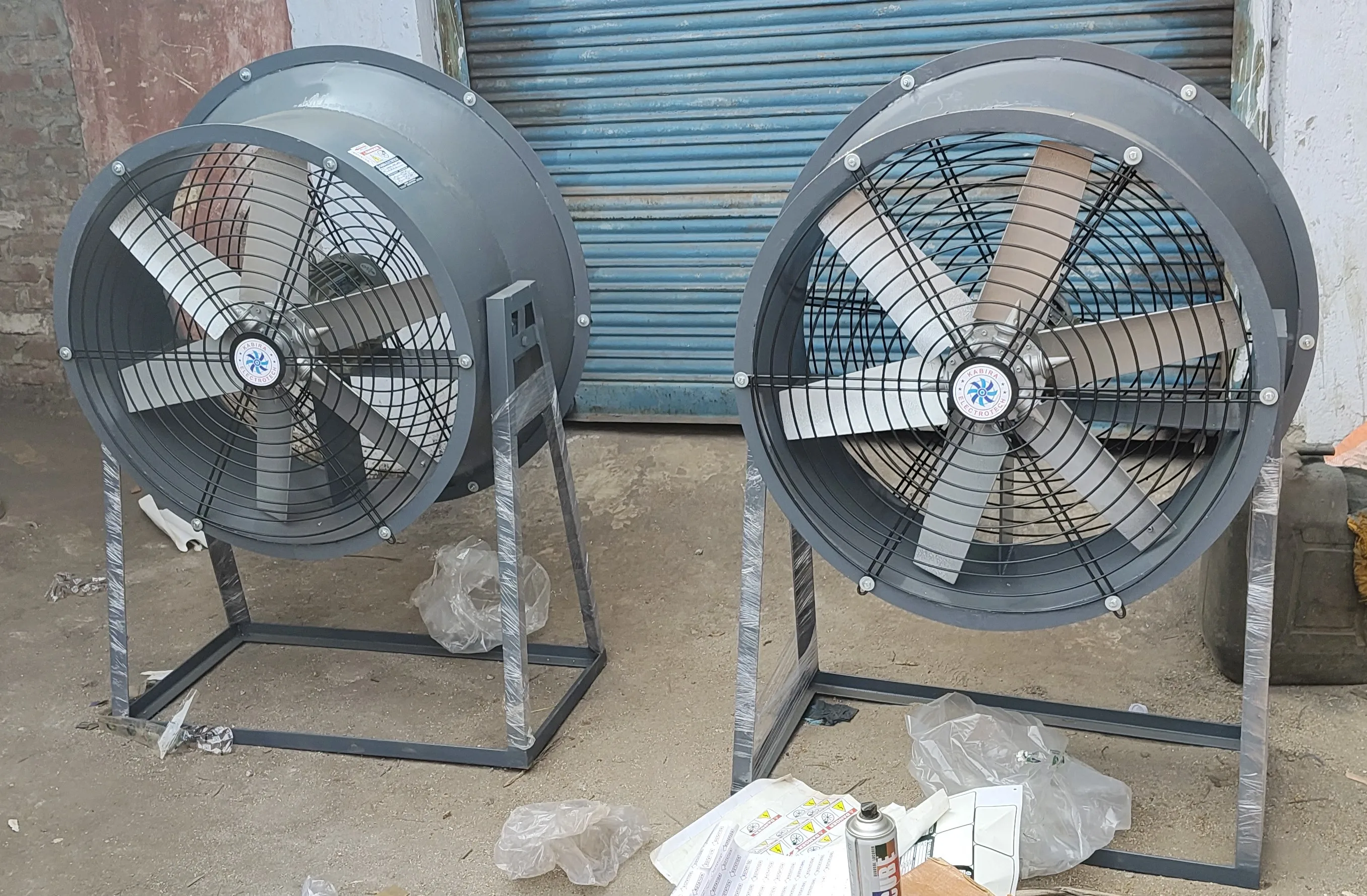 Industrial Coil, 900mm, Axial, Aluminium - detail 4