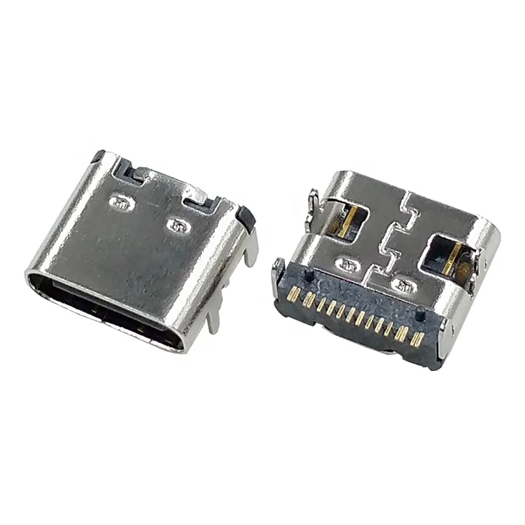 Top Selling USB Type C 16 Pin SMT Female Connecter 20V PCB Connectors