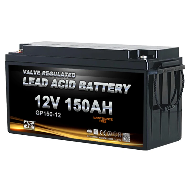 Maintenance Free Sealed Deep Cycle Solar Battery 12v 150ah Lead Acid Battery