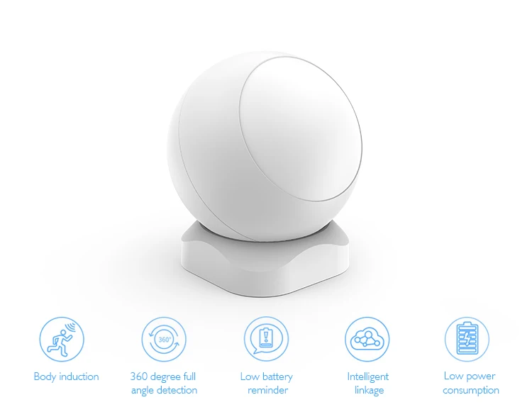 Wireless Human Body Infrared Detector Sensor For Smart Home Automation Security System - ANKUX.COM