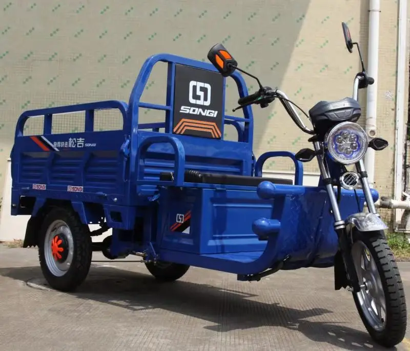 Electric Tricycle For Cargo And Passenger Cargo Bike Tricycle 3 Wheel