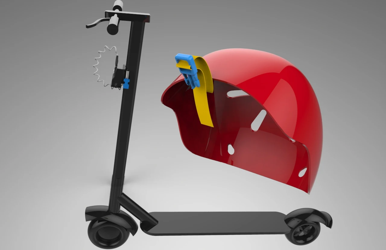 For Rental Business Escooter Wheelchair Baby Trolley Electronic Security Iot Locks Smart Shared