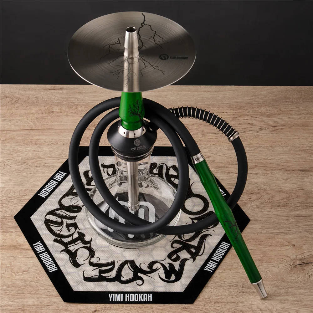 Yimi Hookah Big Size Hexagon Silicone Mat For Hookah Base Rubber Hookah