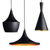 Black/White/Gold ABC Pendant Lights(Tall,Fat and Wide)Tom Musical Instrument Hanging Pendant Lamp Light For Restaurant Lamp Bar
