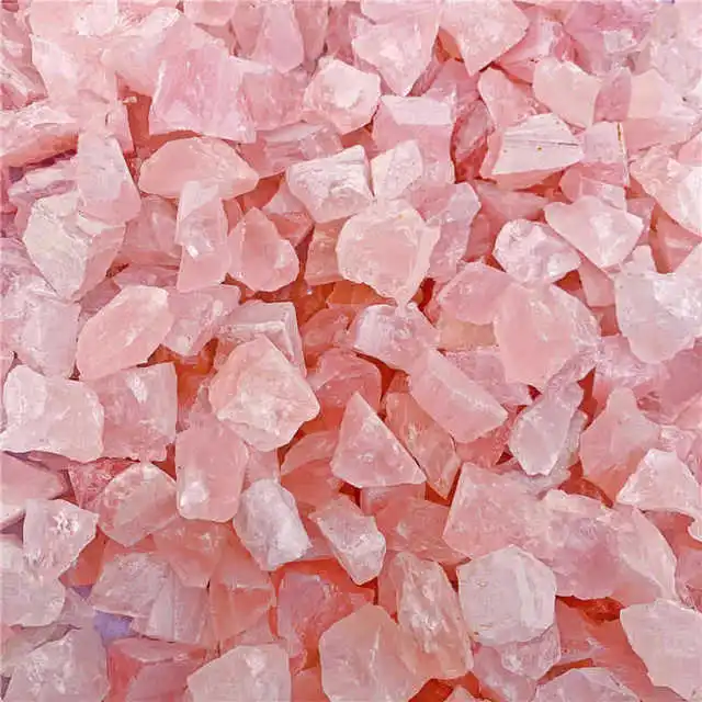 Wholesale Natural Crystal Rose Quartz Rough Healing Stone Raw Rose ...