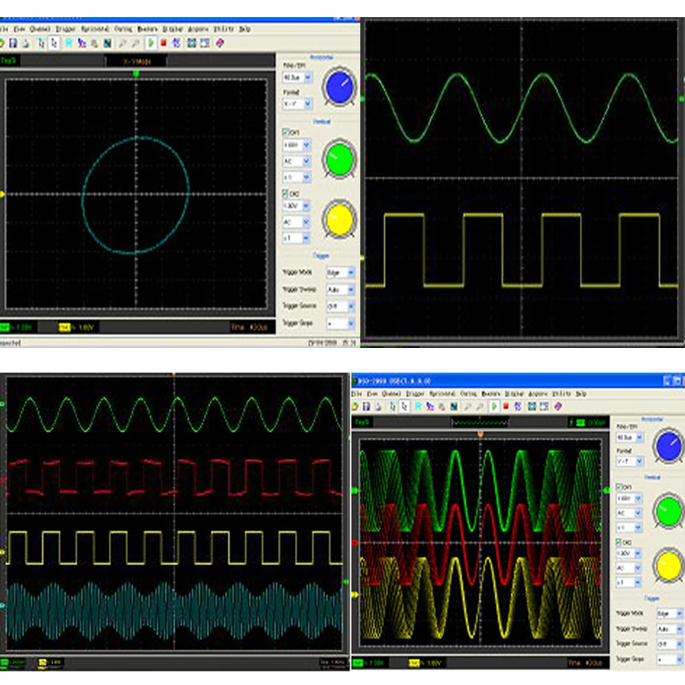 Hantek6022be 2 Channels Digital Oscilloscope 20mhz Bandwidth Pcbased