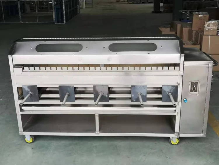 Automatic Rotate Roasted Chicken Grill Machine For Chicken Charcoal
