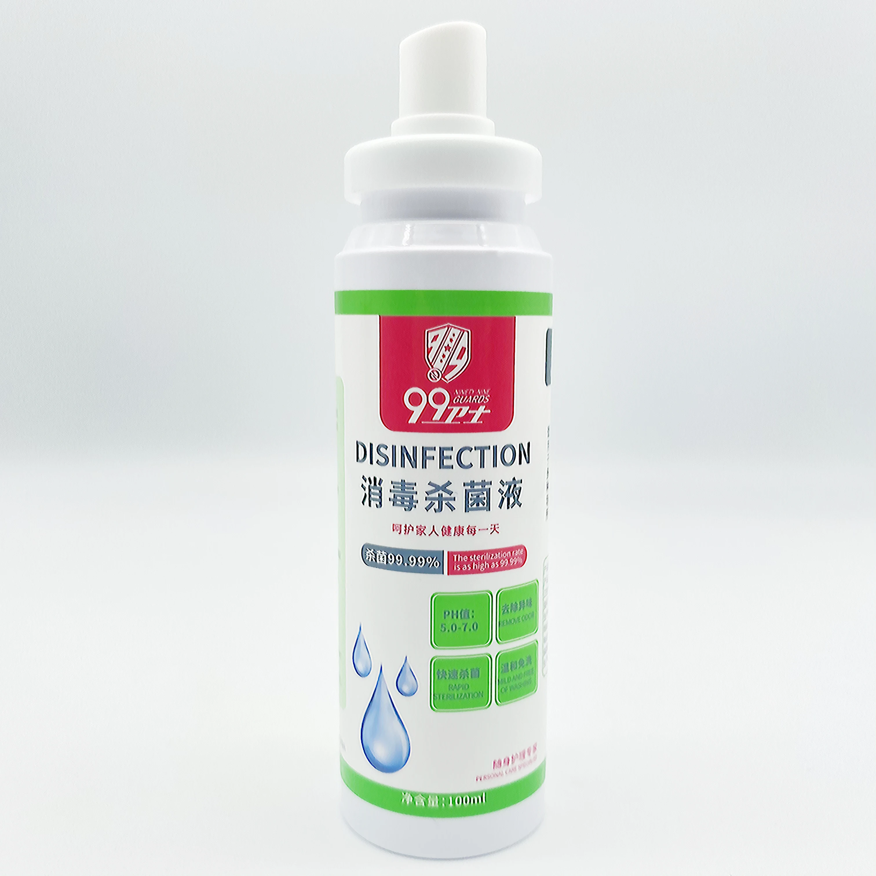 
Best selling OEM Ninety-Nine Guards bactericidal solution 