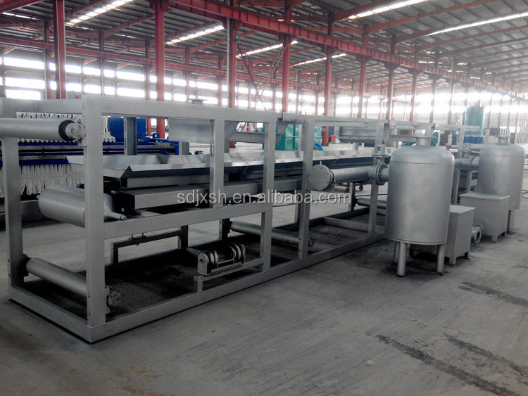 Pbf Continuous Horizontal Vacuum Belt Filters For Solid Liquid Material