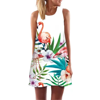 flamingo sundress