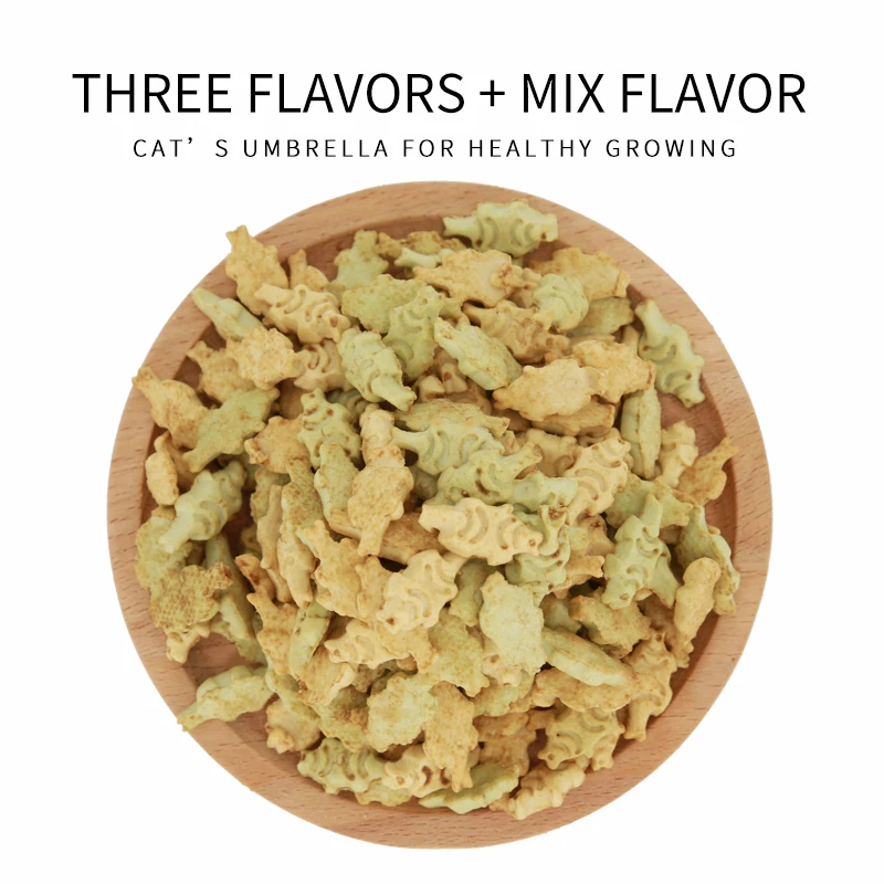 Natural Pet Products Pet Food Crispy Cat Cookies Freeze Dried Cat And