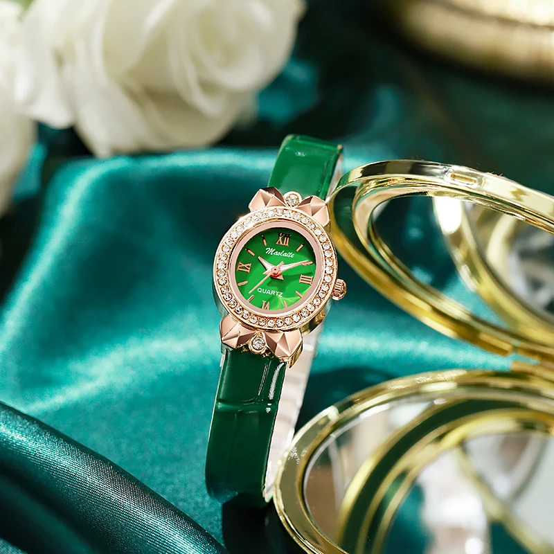 Details diamond quartz watch outlet