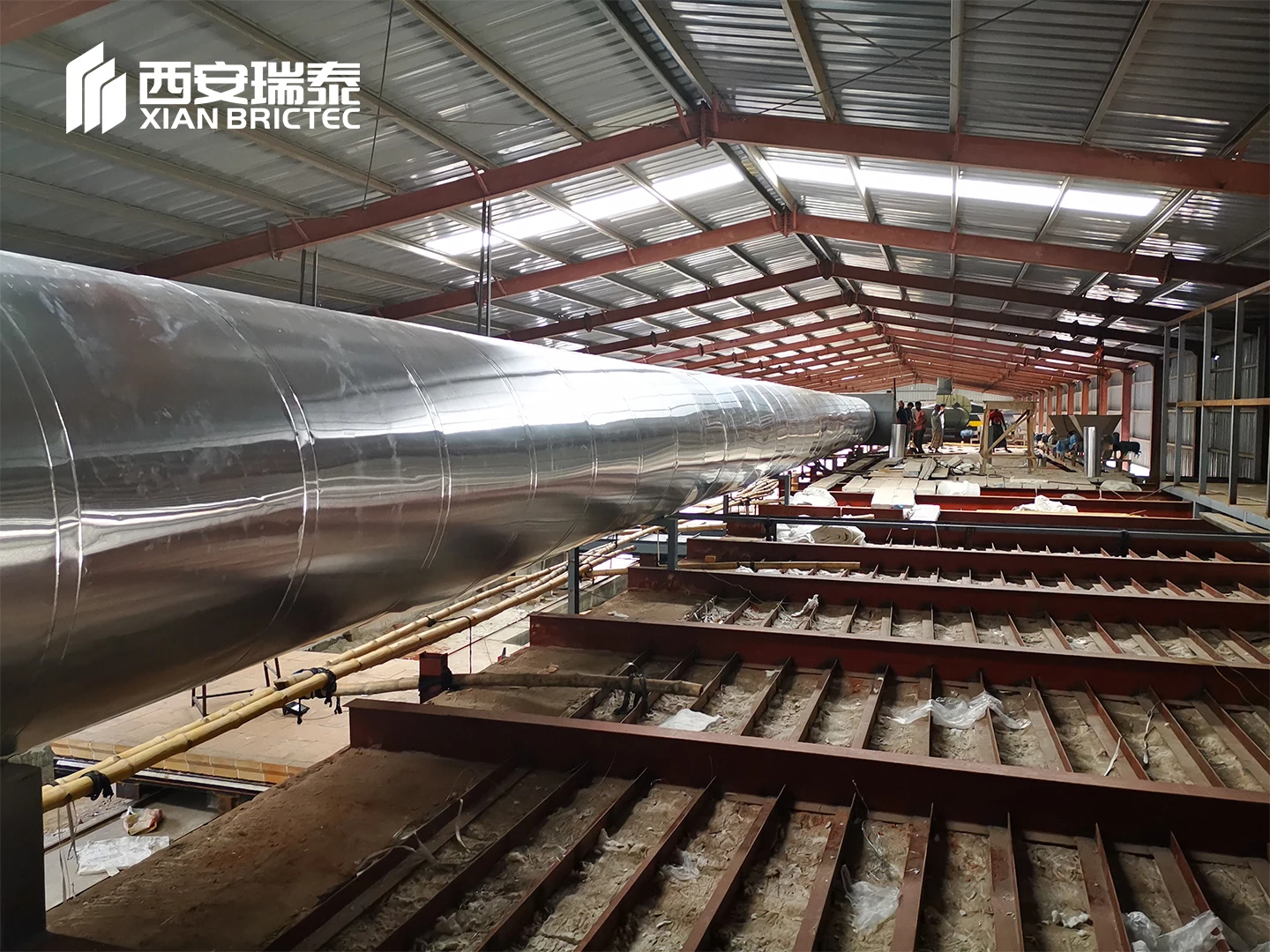 Fired Clay Brick Tunnel Kiln Ceramic Making Machine Coal Burner Clay