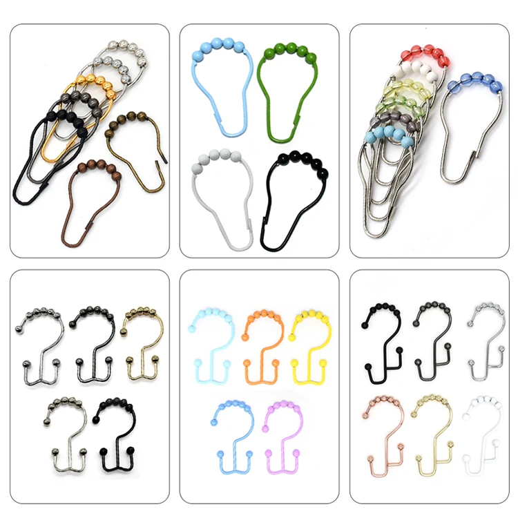 Proof Eco-friendly Shower Curtain, Iron, Curtain Hooks - detail 20