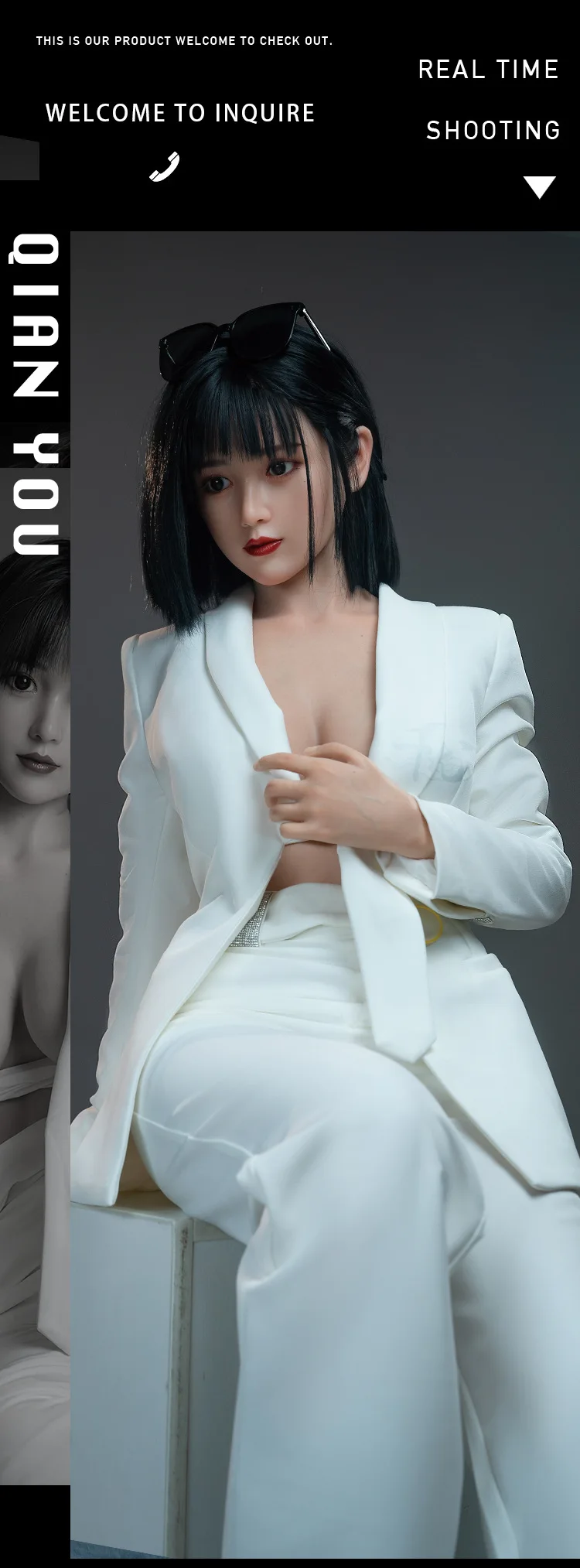 Silicone Non-Inflatable Insertable Adult Male Sex Doll for Sexual Pleasure for Male Masturbation Simulation