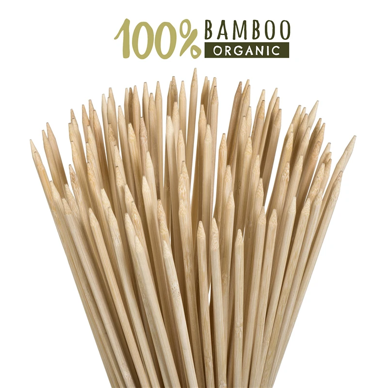 Bambus 36 Inch Bamboo Marshmallow Roasting Sticks Bbq Round Skewer