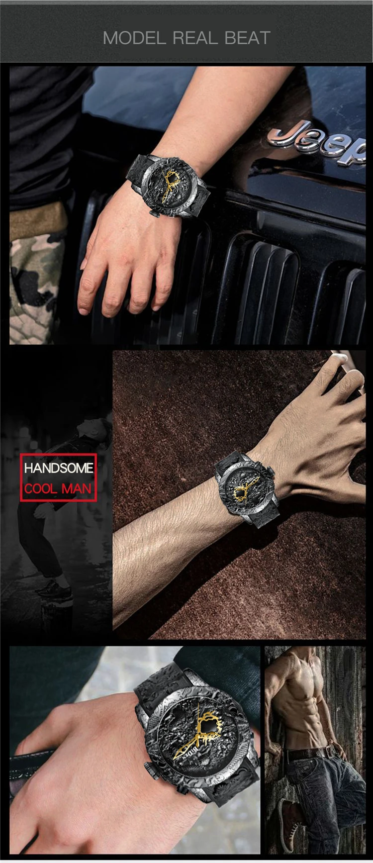 Biden 0129ブランド名chineseメンズクォーツ時計オリジナルsiliconeストラップドラゴンビッグヴィンテージcasual腕時計 Buy 3d ドラゴンメンズ腕時計 時計 ファッションシリコーンストラップ腕時計 Product On Alibaba Com