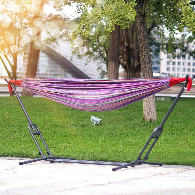 Modern Design Portable Free Standing Camping Hammock With Stand For
