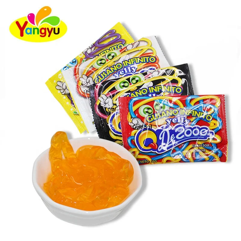 Halal Liquid Fruits Jelly Noodle Jelly Stick Candy Buy Halal Jelly