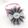 Bqueen 6D 25mm 27mm 30mm Lashes Mink Full Volume Cruelty-free Siberian 3D Mink Strip Eyelashes