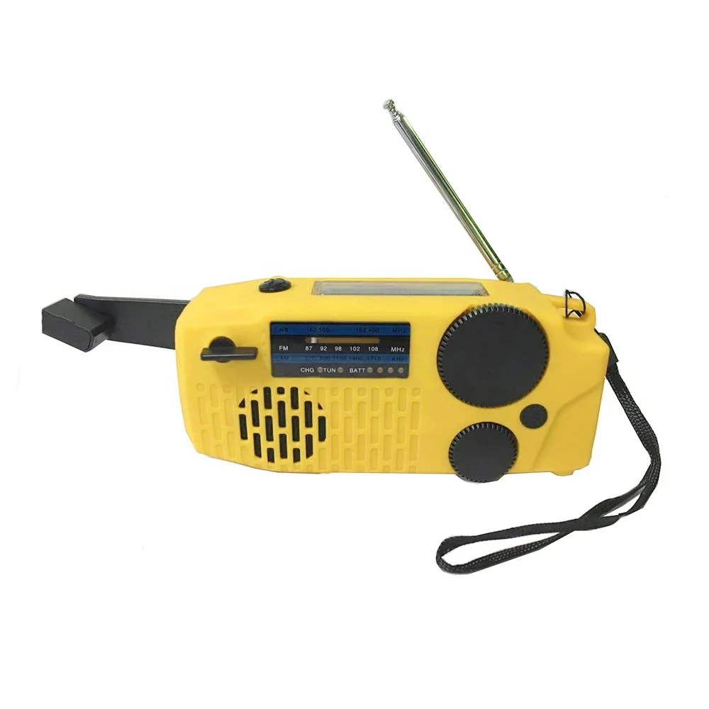 New Model Jy9506 Am Fm Solar Radio Wind Up Emergency Weather Alert