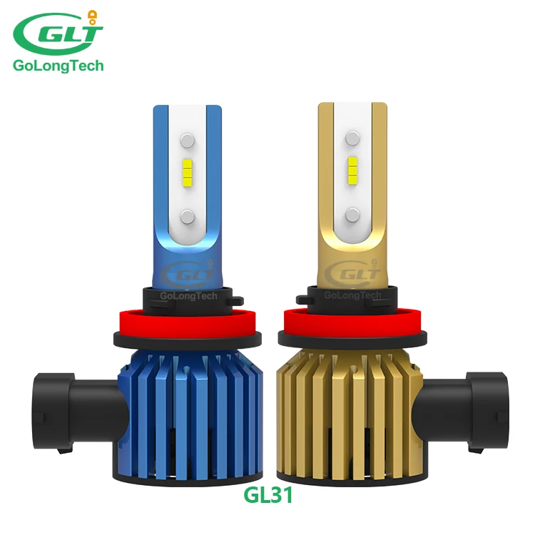 car GL31 H8 brightness h11 good dissipation 9005 9006 car h11 auto led H4 H7 headlight bulbs