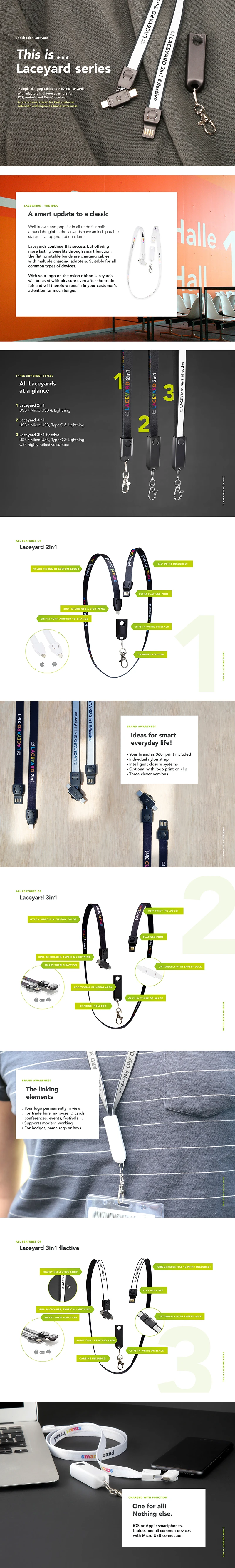 Universal USB charging cable 3 in 1 Nylon Reflective cable With android iphone and Type C adapters - ANKUX.COM