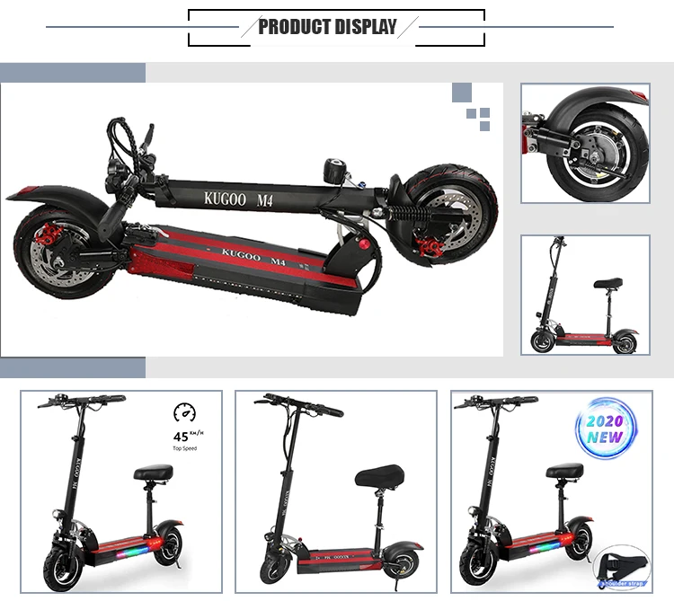 Refurbished Double Seat Electric Scooter For Handicapped