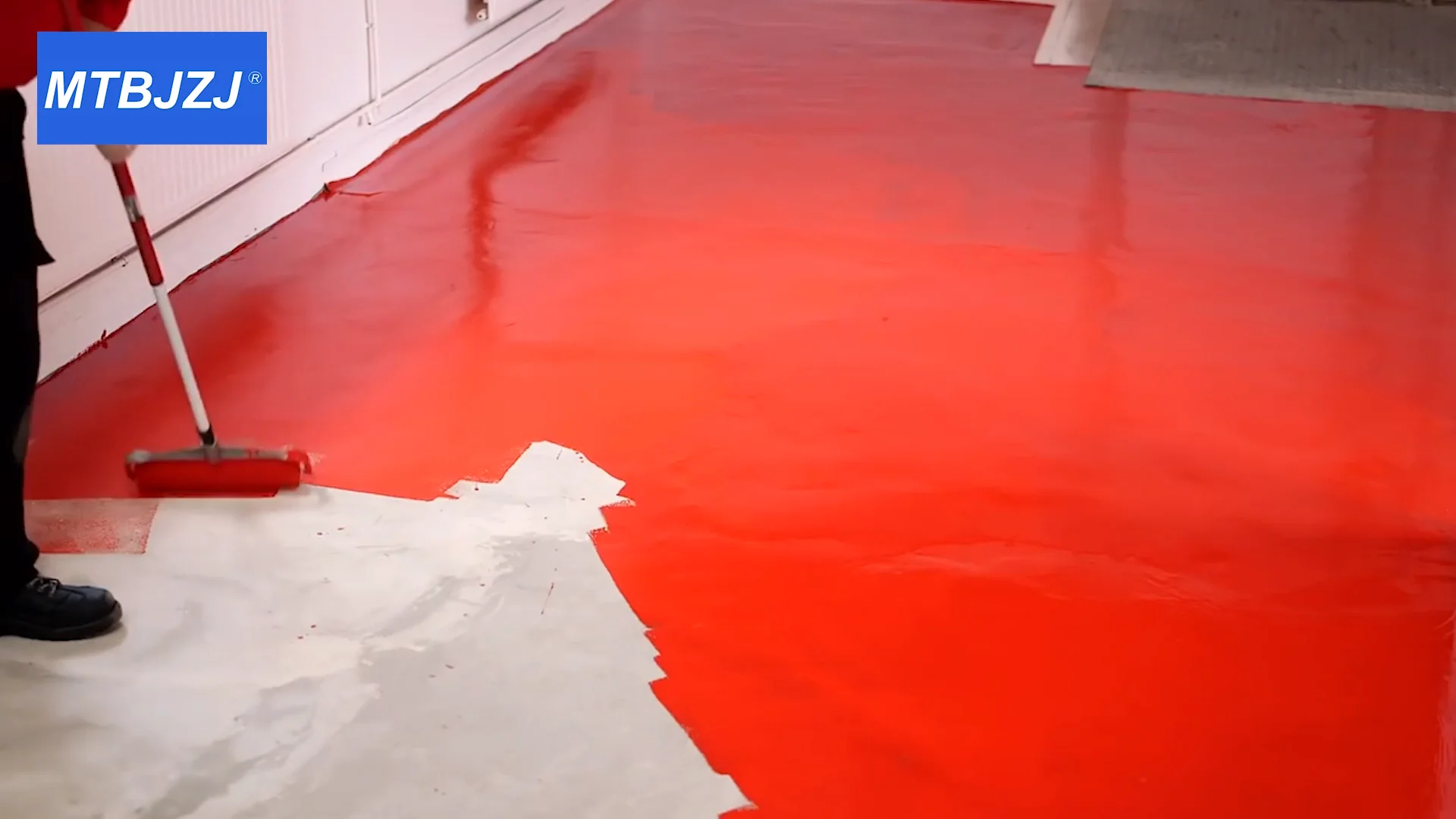 red epoxy floor paint price