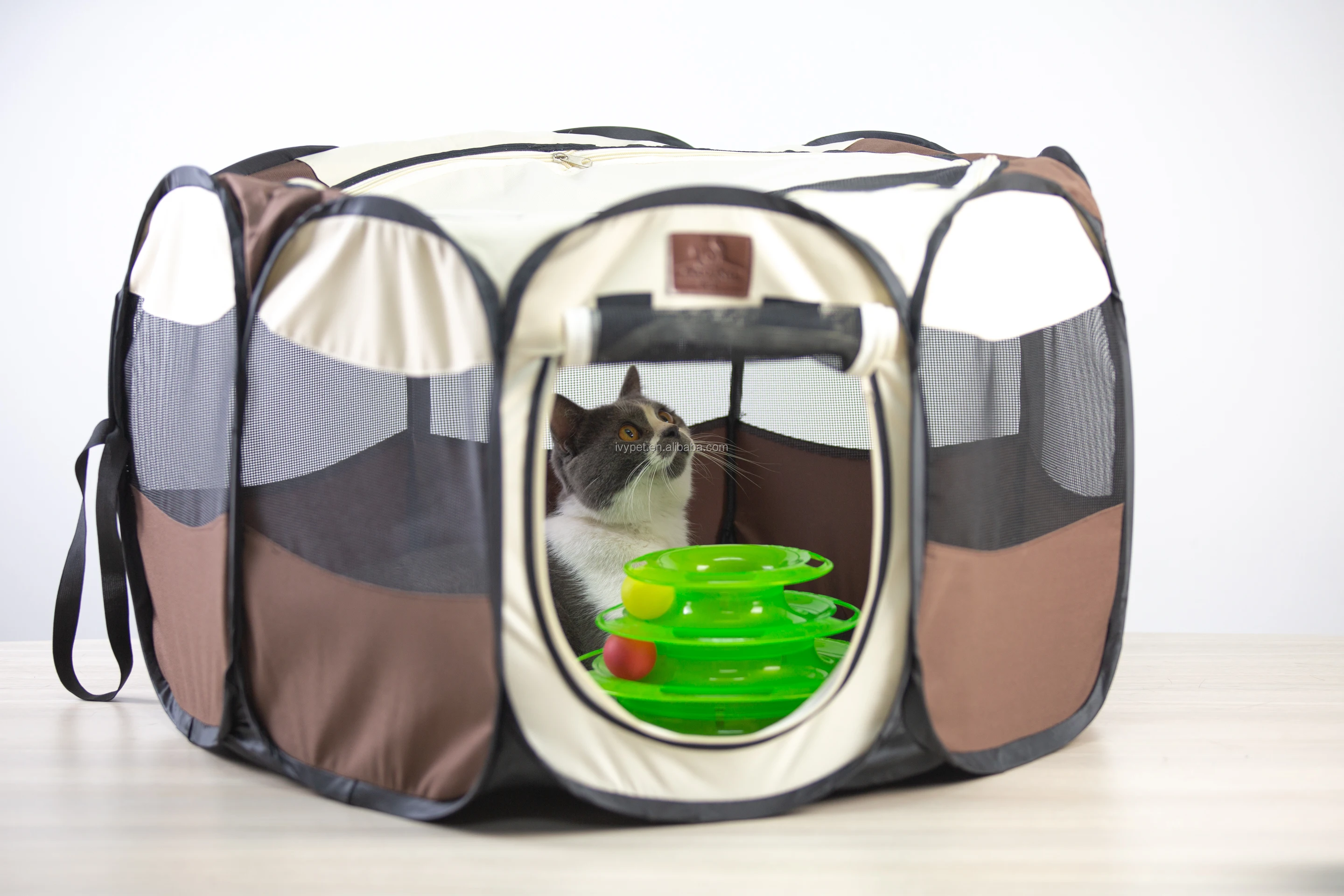 Portable Collapsible Octagonal Pet Tent Pet Playpen Dog House supplier